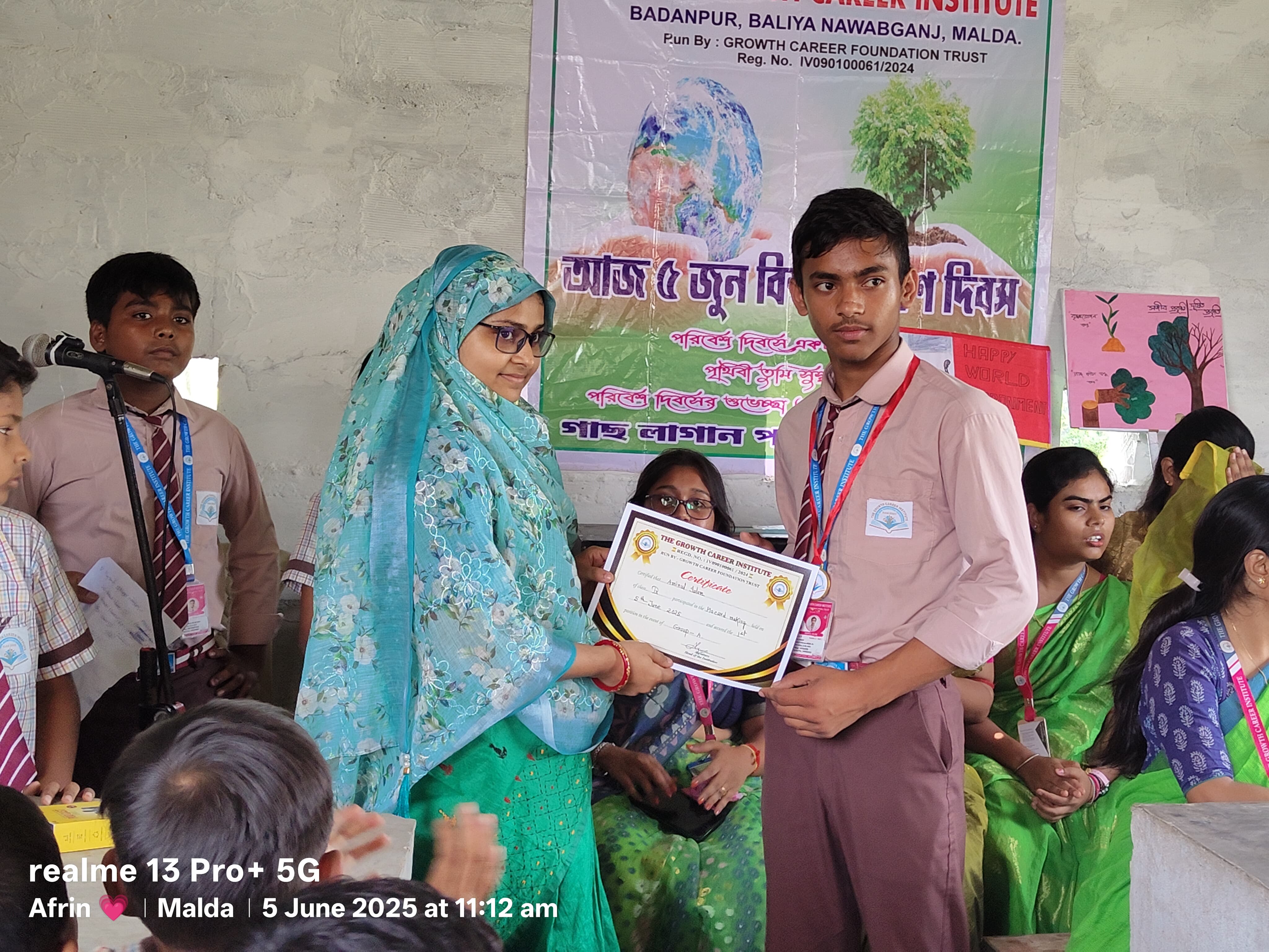 Tree plantation activity